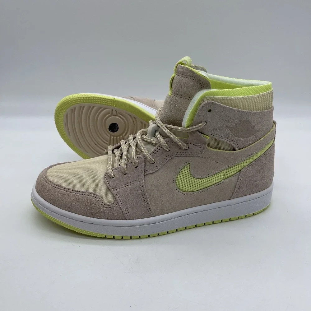 Nike CT0979-200 Air Jordan 1 Zoom Air CMFT Women's Size 9‎ Shoes Lemon Twist